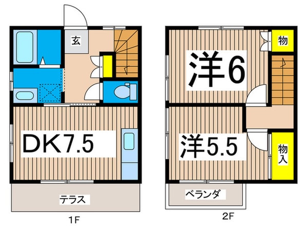 ニュー和光の物件間取画像